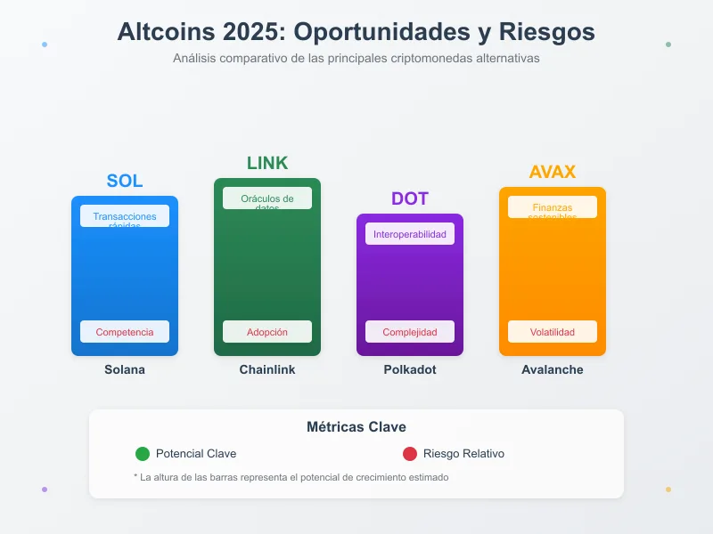 altcoins 2025 - oportunidades y riesgos